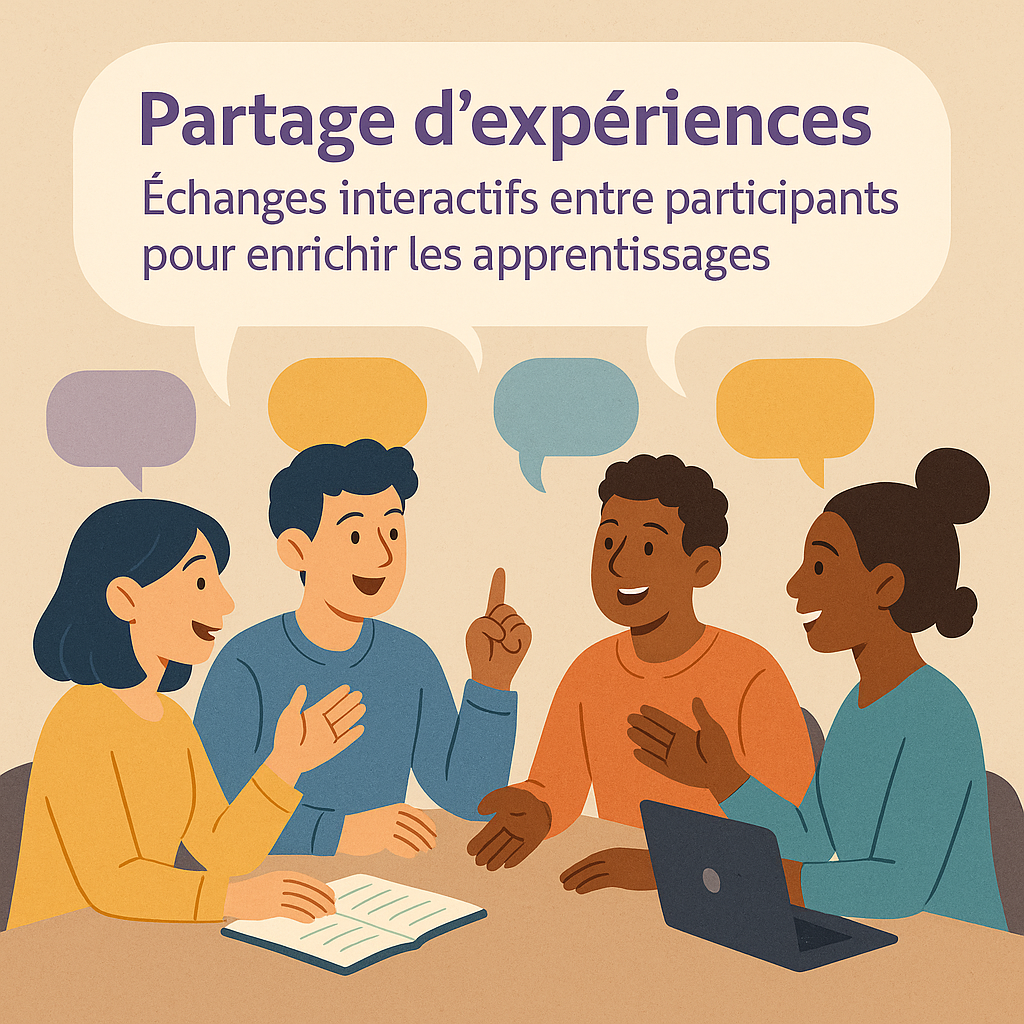 Partage d’expériences :