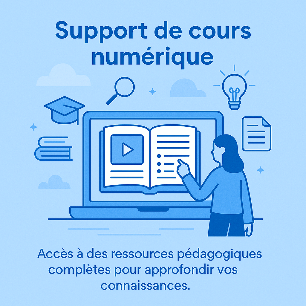 Support de cours numérique :